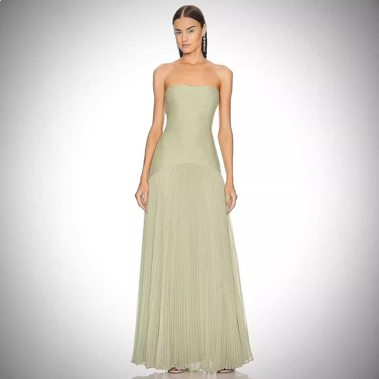 Ruched Dress Mini - فستان أنبوبي مكشكش عصري، فساتين صيفية