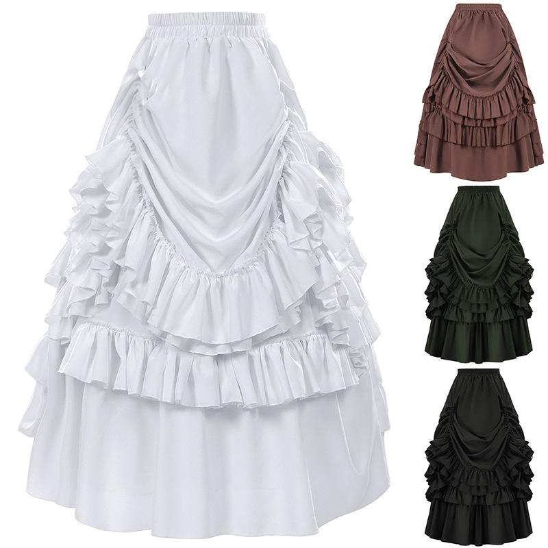 Women'S Fashion Victorian Era - تنورة قصيرة للنساء بأسلوب القوطي العتيق