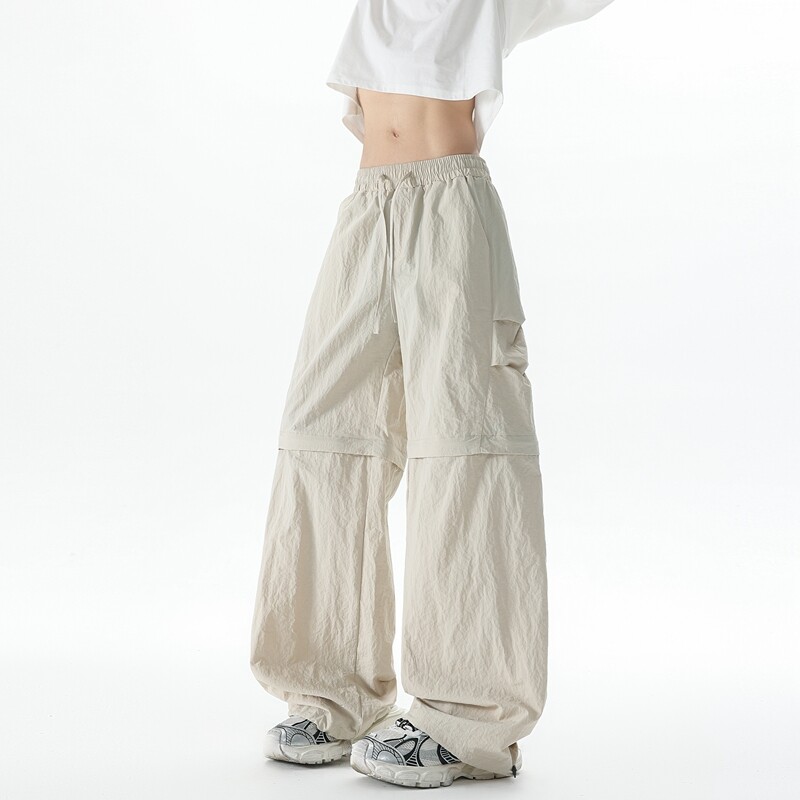 Women'S Fashion Utility Pants - سراويل البضائع 2 في 1 القابلة