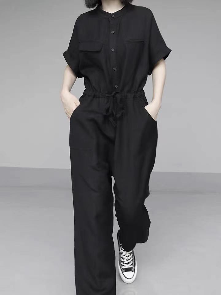 Women'S Fashion Utility Pants - بنطلون نسائي عصري بمقاسات كبيرة، بتصميم