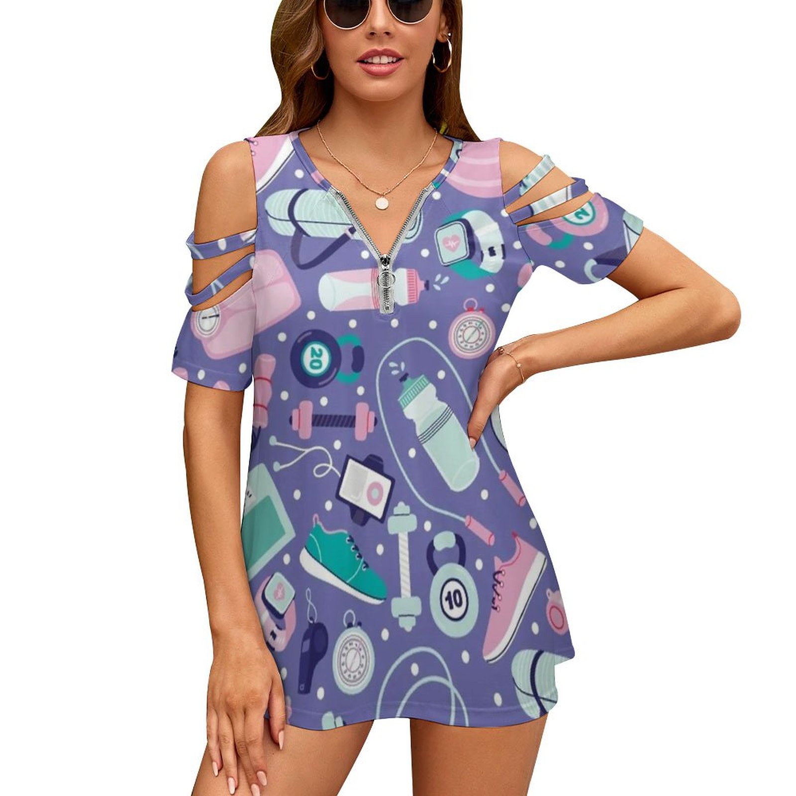 Women Fashion Vector - احصل على صالح المرأة تي شيرت