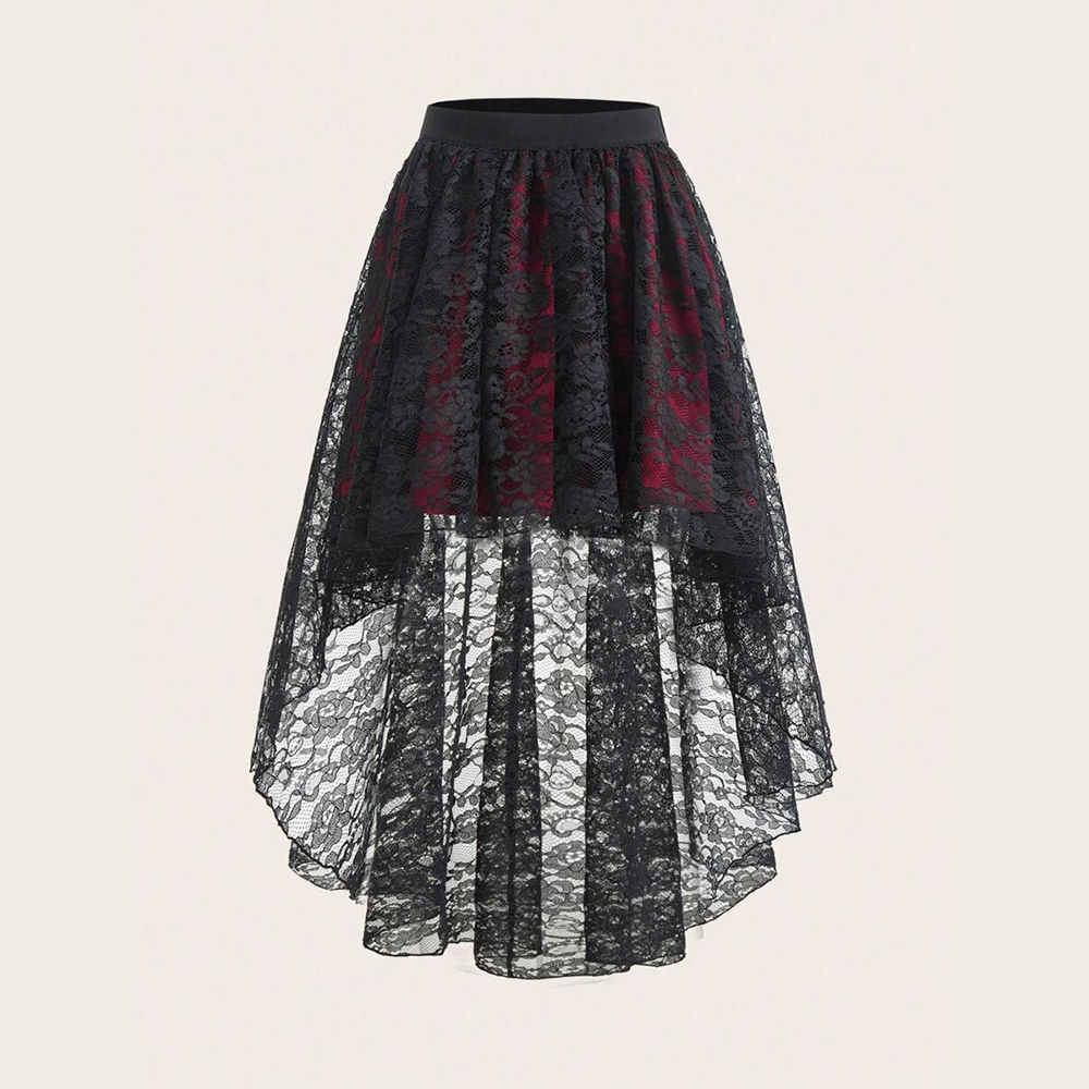 Women'S Fashion Kilt - حجم كبير تنورة المرأة القوطية الأنيقة