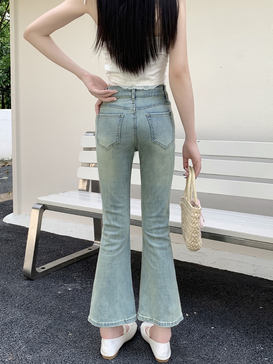 Women'S Fashion Utility Pants - 90S الملابس خمر البضائع الجينز امرأة