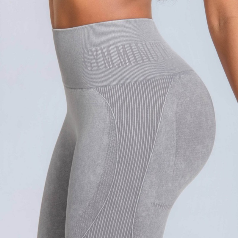 High Waist Leggings - بنطلون نسائي عالي الخصر ماص للرطوبة