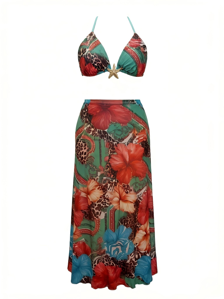 فستان ماكسي صيفي بوهيمي مزين ب - مراجعة Maxi Dress Boho وسعره