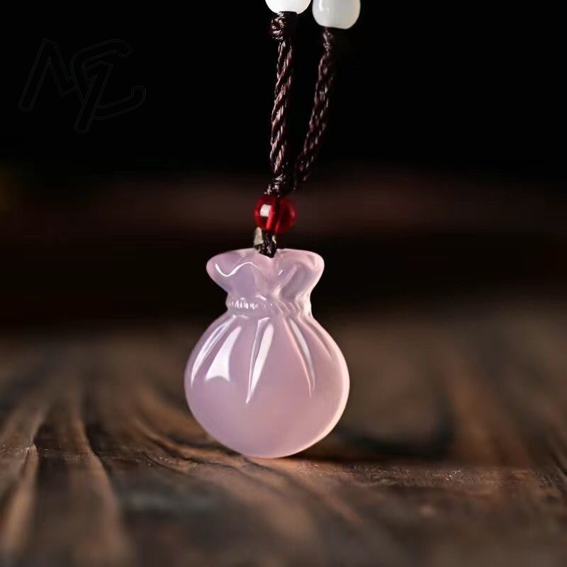 العقيق الطبيعي نعمة حقيبة قلاد - مراجعة Women Fashion Jewellery وسعره