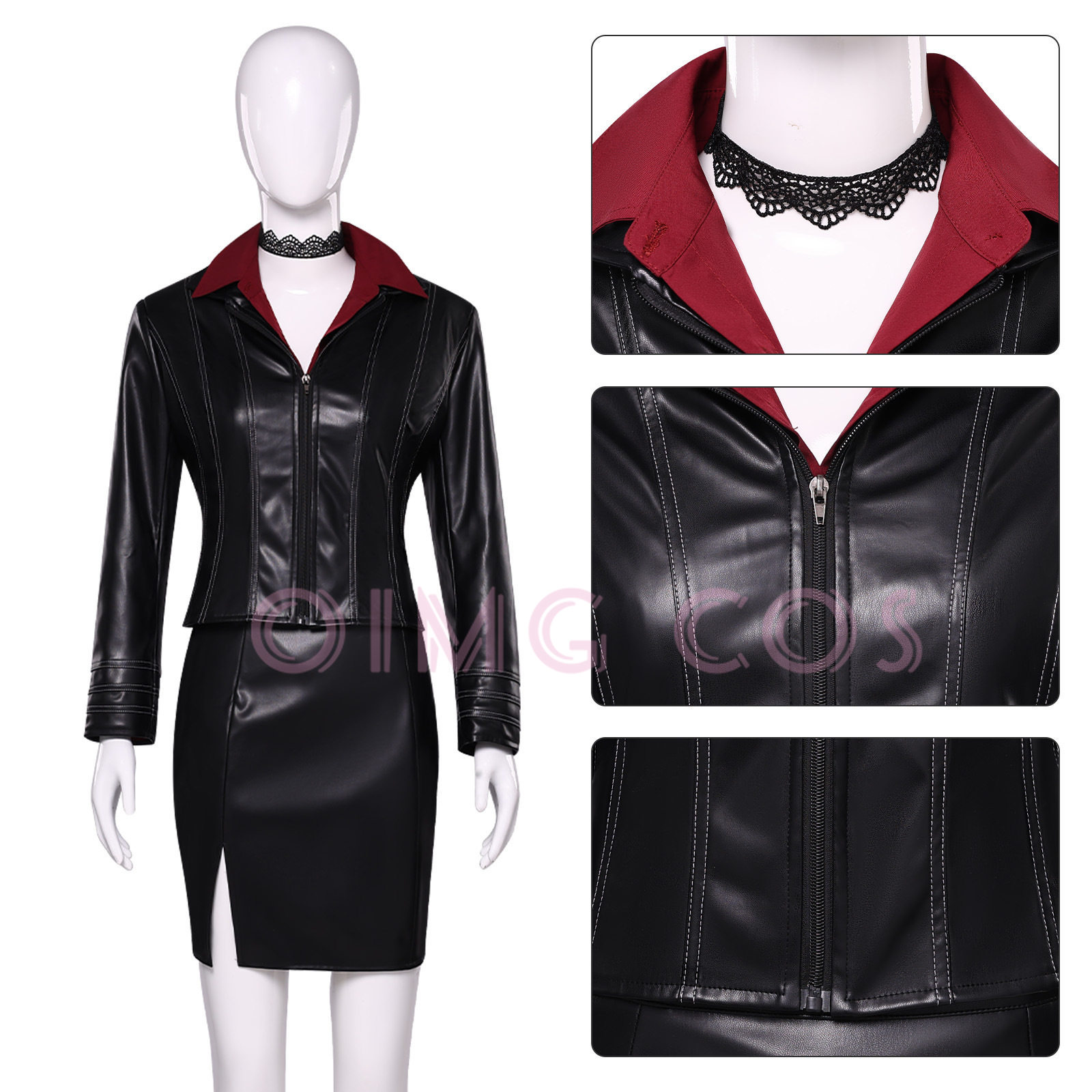 جاكيت جلد آدا وونغ من لعبة ريز - مراجعة Women Fashion Jackets وسعره