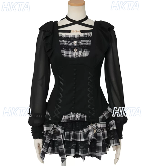 فستان ليز الياباني الحلو بتصمي - مراجعة Ruched Dress Mini وسعره