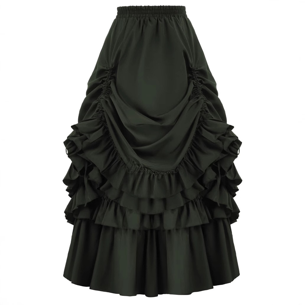 تنورة قصيرة للنساء بأسلوب القو - مراجعة Women'S Fashion Victorian Era وسعره