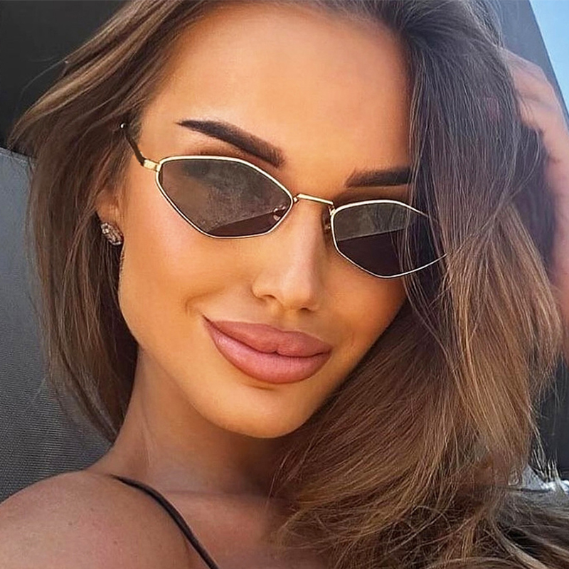 العصرية مضلع النظارات الشمسية  - مراجعة Women'S Fashion Trends Summer 2025 وسعره