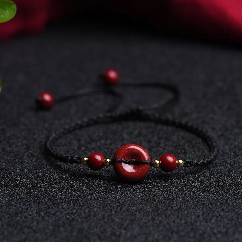تخصيص الطبيعية الأحمر سينابار  - مراجعة Women Fashion Jewellery وسعره