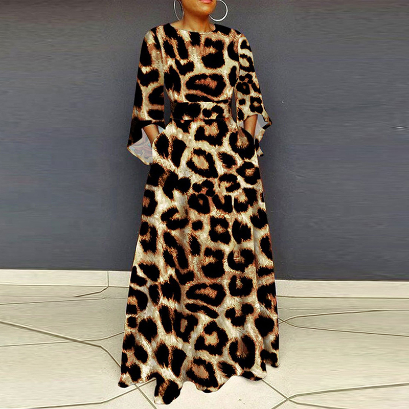 فستان حفلات نسائي عتيق مقاس كب - مراجعة Maxi Dress Boho وسعره