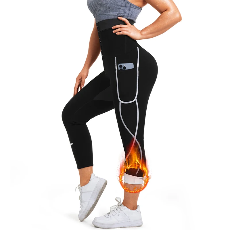 بنطال ساونا للعرق للنساء، سروا - مراجعة High Waist Leggings وسعره