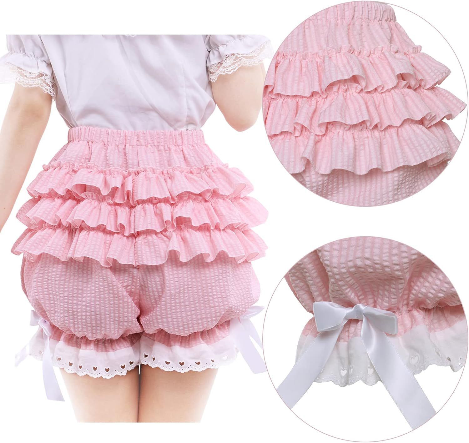 سراويل لوليتا بحزام لطيف معقود - مراجعة Women'S Fashion Kilt وسعره