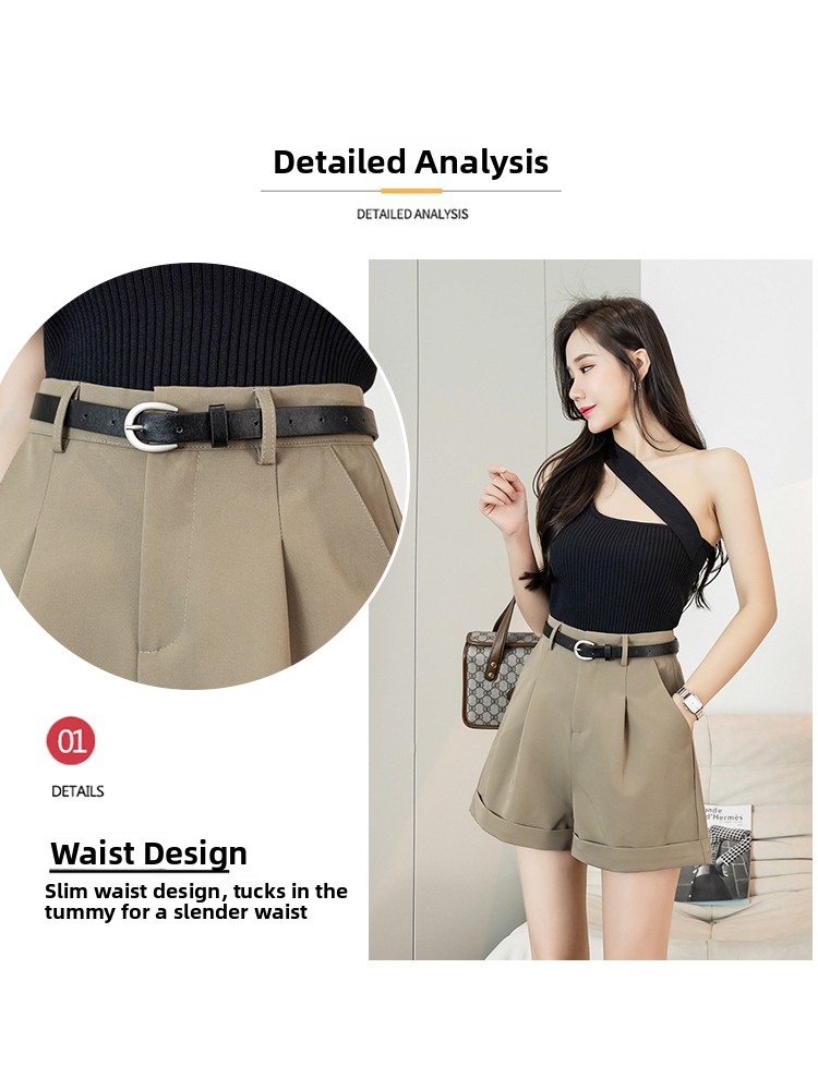 سراويل قصيرة نسائية واسعة السا - مراجعة Women'S Fashion Utility Pants وسعره