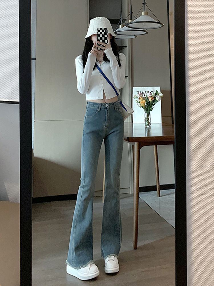 Wide Jeans Women Trousers With - مراجعة Women'S Fashion Utility Pants وسعره