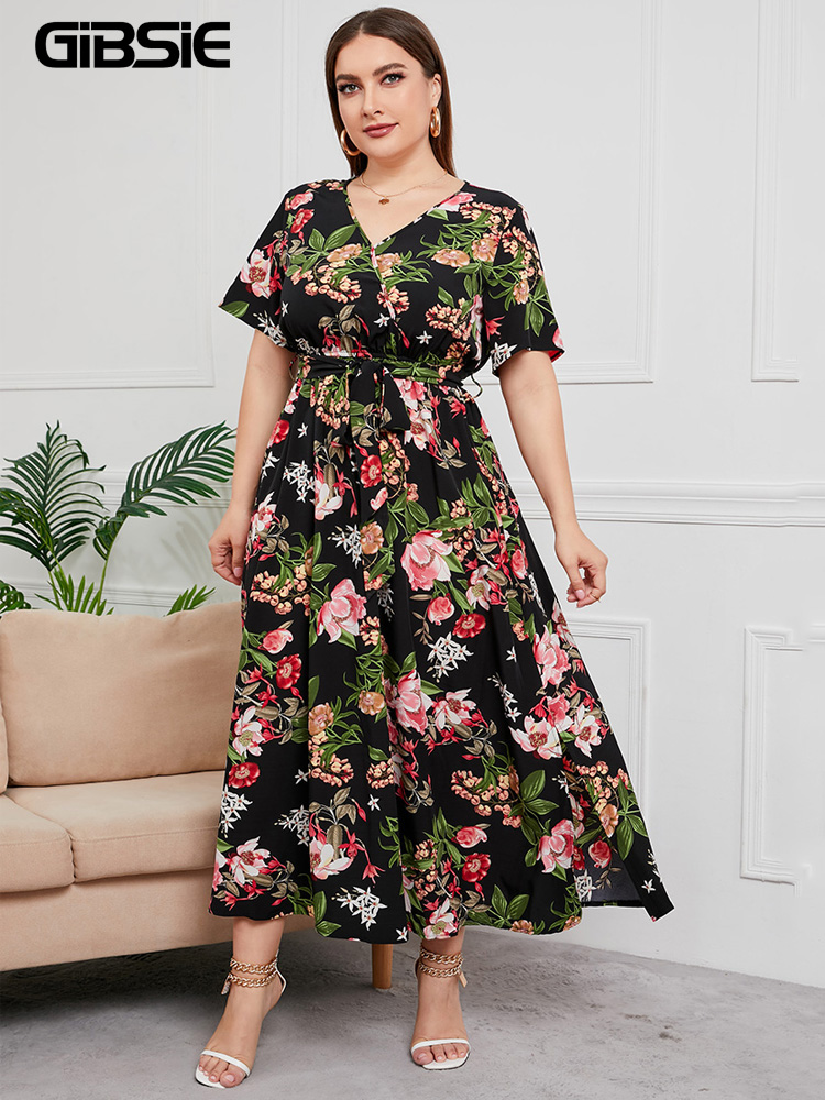 فستان بوهو بمقاسات كبيرة من GI - مراجعة Maxi Dress Boho وسعره