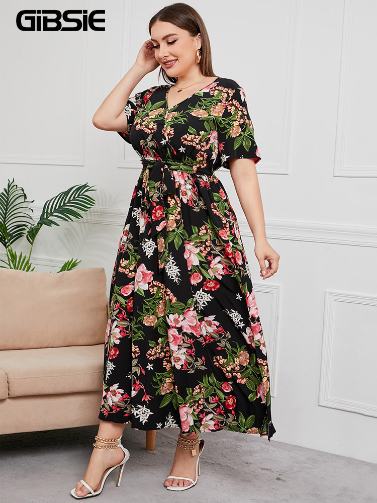 فستان بوهو بمقاسات كبيرة من GI - مراجعة Maxi Dress Boho وسعره