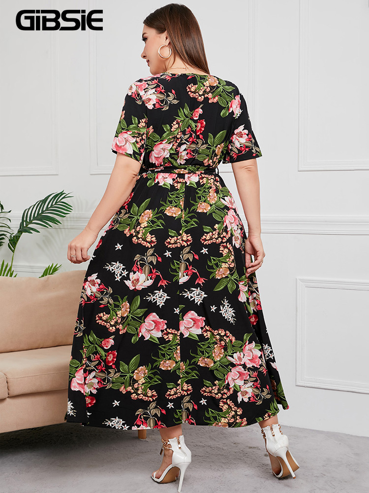 فستان بوهو بمقاسات كبيرة من GI - مراجعة Maxi Dress Boho وسعره