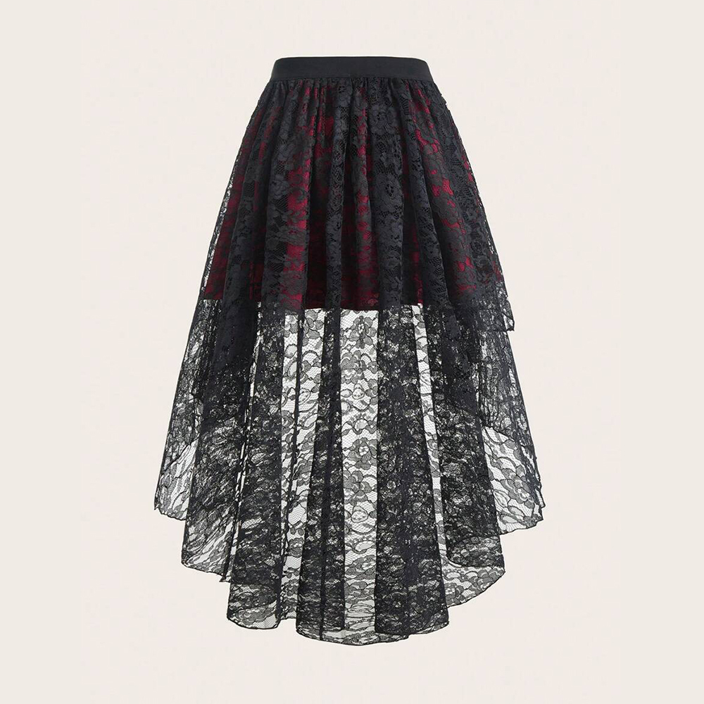 حجم كبير تنورة المرأة القوطية  - مراجعة Women'S Fashion Kilt وسعره