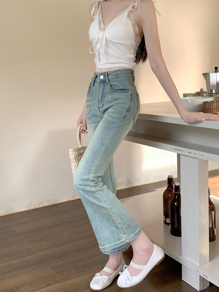 90S الملابس خمر البضائع الجينز - مراجعة Women'S Fashion Utility Pants وسعره