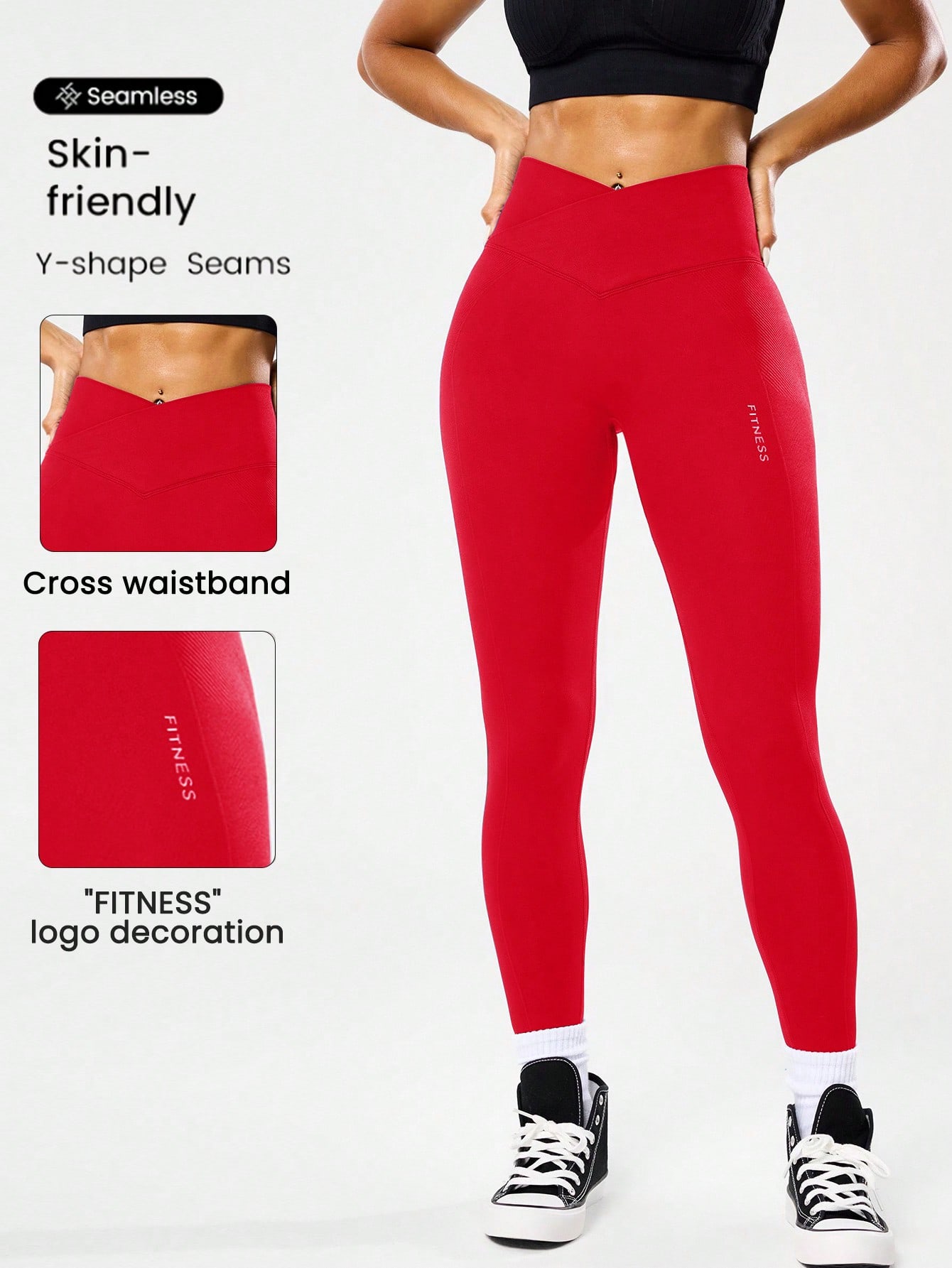بنطلون يوجا نسائي عالي الخصر ب - مراجعة High Waist Leggings وسعره