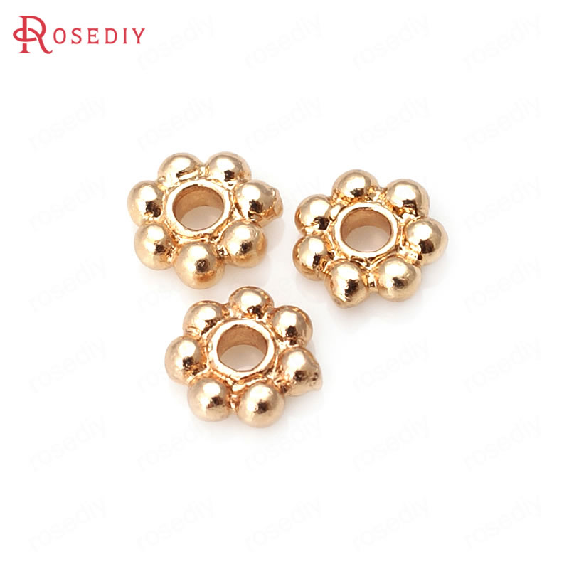 18K الذهب اللون النحاس زهرة فا - مراجعة Women Fashion Jewellery وسعره
