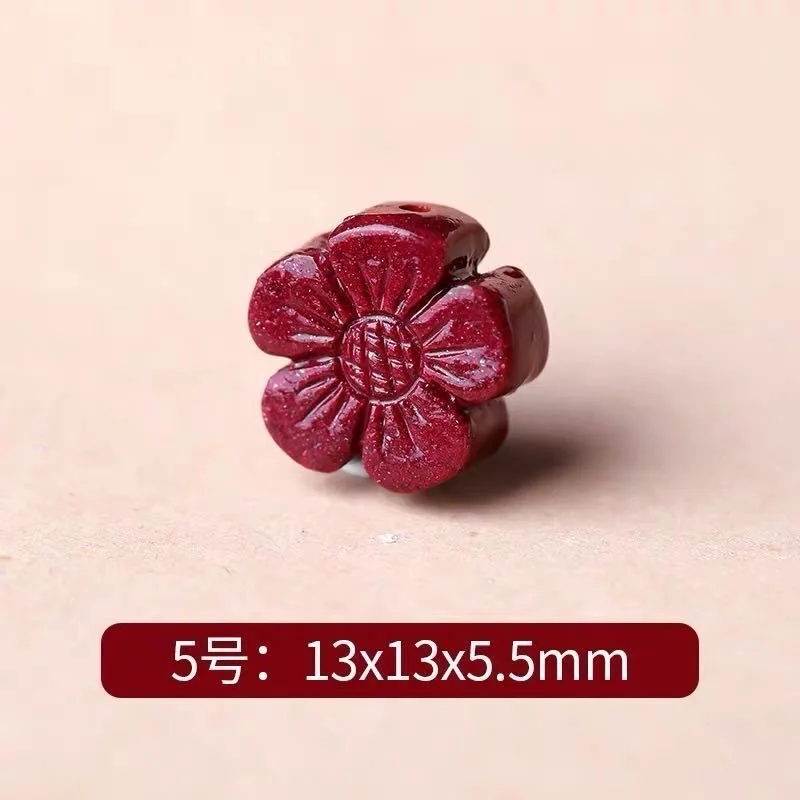 5 قطعة سينابار الطبيعية الصيني - مراجعة Women Fashion Jewellery وسعره